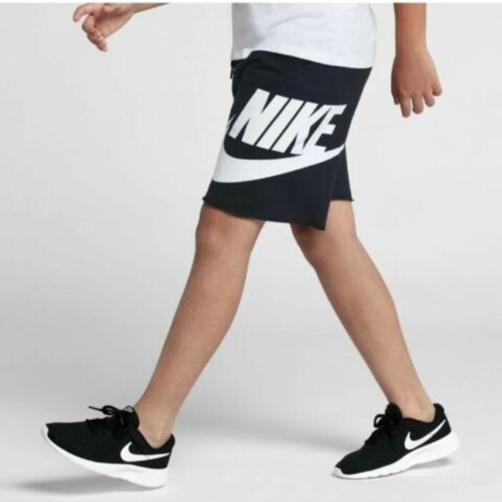Nike Black and White Boys' Athletic Shorts